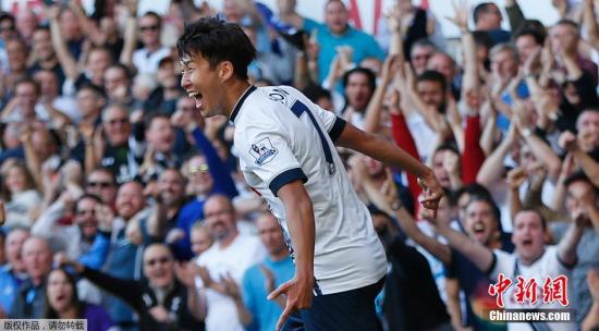 孙兴慜与洛里冲突引热议 热刺胜出升至英超第八