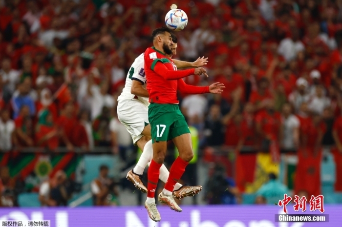 摩洛哥10力克葡萄牙 非洲球队首进世界杯四强