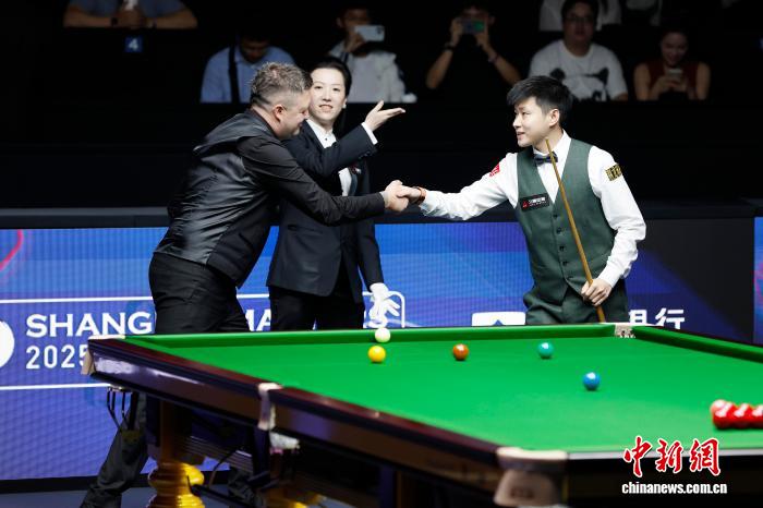 斯诺克上海大师赛半决赛凯伦·威尔逊力克赵心童